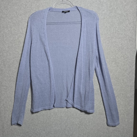 Premise Women Size S Linen Blend Coastal Resort Open Knit Cardigan Long Sleeve - Picture 1 of 7